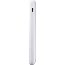 Samsung SM-B350E Tuşlu Cep Telefonu - Çift Sim Destekli Güçlü Bataryalı Kameralı Büyük Ekranlı Beyaz Tuşlu Telefon Beyaz
