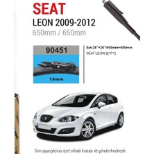 Sentinel Seat Leon 2009-2012 Silecek Takımı (Cam Sabunu Hediyeli)