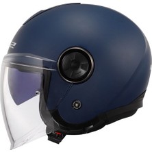 Ls2 Classy Mat Navy Mavi Kask L
