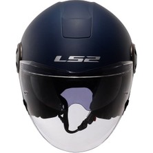 Ls2 Classy Mat Navy Mavi Kask L