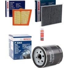 Bosch Ford Fiesta 2012-2018 1.0 Ecoboost Periyodik Yağ Bakım Seti 8V219601A1A-EM5G6714AA-8V5J19G244AA-99-999-084