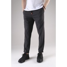 CMZ Collection Erkek Beli Lastikli Duble Paça Kumaş Pantolon