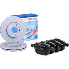 Bosch Ford Fiesta 2012-2018 Ön Fren Disk ve Balata Takımı ME8V5J2K021AB-8V511125AD
