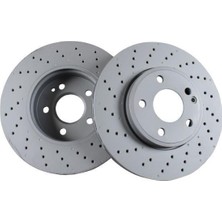 İTHAL Mercedes W176 Kasa A180 Cdi Ön Fren Disk Takımı (Delikli) Ithal Marka A2464212512