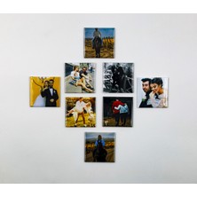 N1 Craft Kişiye Özel Fotoğraf 8li Set Mıknatıslı Magnet