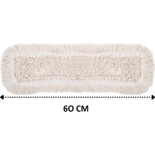 Mc.pierobaby Nemli Mop Bezi Zincir Mob Yedek Bezi 40 cm 50 cm 60 cm