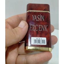 Mrc Hediye Sepeti Çakmak Kişiye Özel Isim Yazılı ve Mdf Tasarım Kutulu No:45