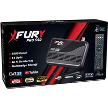 Fury Çanaklı Çanaksız Wi-Fi Dahil Full Hd Sınırsız Internet Tv Uydu Alıcı