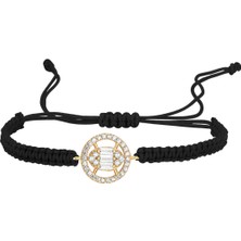 Altın Sepeti Gümüş Trend Baget Altın Kaplama Ip Bileklik