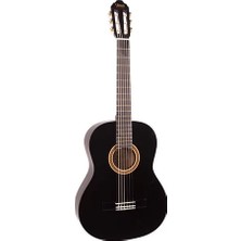 Valencia VC102TBK Klasik Gitar Sap Çelikli 1/2 Siyah