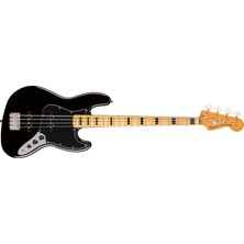 Squier Classic Vibe 70S Jazz Bass Akçaağaç Klavye Black Bas Gitar