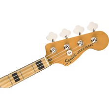 Squier Classic Vibe 70S Jazz Bass Akçaağaç Klavye Black Bas Gitar