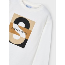 Mayoral Erkek Çocuk Baskılı Sweatshirt