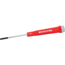 İzeltaş Torx Uçlu Tornavida Elektronikçi Tip Klemens T6X60 mm