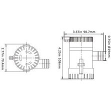 Seaflo Sintine Pompası 500 Gph 12V