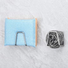 Main Shop Musluk Yanı Sünger'lik Sünger Askılığı Evye Sünger'liği Banyo Mutfak Düzenleyici 1 Adet