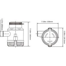 Seaflo Sintine Pompası 3000 Gph 12V