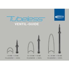 Schwalbe Tubeless Sibop Seti 60MM Uzunluk