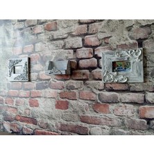 Neiwel Vintage Milano Eskitme Beyaz Ahşap Raf
