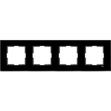 Viko Novella Siyah Dörtlü Çerçeve