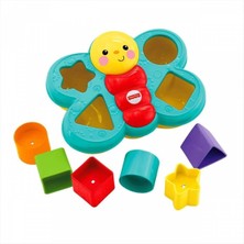 Fisher-Price CDC22 Fisher-Price Şekil Eşleştirme Arkadaşı Kelebek / Sıralama ve Şekil Ayırma Oyuncakları