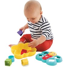 Fisher-Price CDC22 Fisher-Price Şekil Eşleştirme Arkadaşı Kelebek / Sıralama ve Şekil Ayırma Oyuncakları