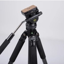 Fototek DP-600 Pro 210 cm Profesyonel Video Tripod Video Kafa Çantalı