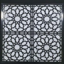 Bazaar Avm 60X60 cm Asma Tavan Uyumlu LED Döşenebilir- Tavan Paneli-Siyah Renk