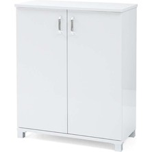 Erezoğulları Mobilya Ekonomik 2 Kapaklı Ayakkabılık 71X35X89CM Demonte