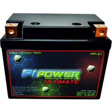 Ultimate Compact 12V2,6A Lifepo4 Lityum Motosiklet Aküsü
