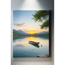 SuAla Deniz - Gemi Temalı, Yalnız Kayık Tablo-34