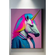 SuAla Pop Art Temalı, Unicorn TABLO-456