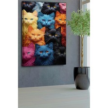 SuAla Hayvan Temalı, Kedi Ailesi TABLO-410