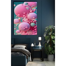 SuAla Geometrik Temalı, Pembe Küreler TABLO-442