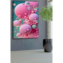 SuAla Geometrik Temalı, Pembe Küreler TABLO-442