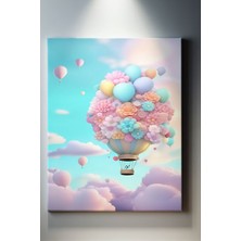 SuAla Modern Temalı, Çiçek Balonu TABLO-495