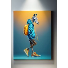 SuAla Hayvan Temalı, Yalnız Zürafa Tablo-86