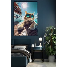 SuAla Hayvan Temalı, Kedi Tatilde TABLO-498