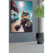 SuAla Hayvan Temalı, Kedi Tatilde TABLO-498