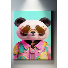 SuAla Hayvan Temalı, Hippi Panda Tablo-80