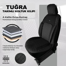 Galaxy Alfa Romeo 146 1995-2000 Uyumlu Tugraseries Araba Koltuk Kılıfı Takımı Pamuklu Deri Detay