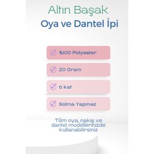 Altınbaşak Oya ve Dantel Ipi 20 gr - Royaleks - No: 045