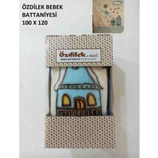 Özdilek Bebek Battaniyesi 100X120 Mavi