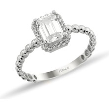 Pirnus Diamond Altın Baget Yüzük Gramı :1,92