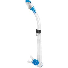 Cressi Supernova Dry Yetişkin Şnorkel Clear-Blue