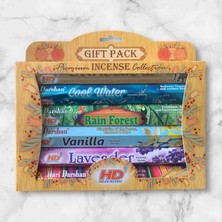 Hd Premium Incense Collection Tütsü (Gift Pack -6 LI)-120 Adet