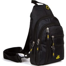 Newish Polo Body Bag USB Çıkışlı Çapraz Göğüs ve Sırt Çantası-Qatro 2333