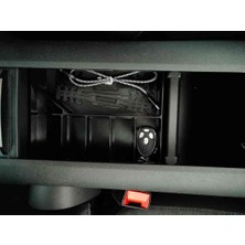 Hexagon Citroen Berlingo Kolçak Içi Düzenleyici Orta Konsol Sürgü Bardaklık- Siyah