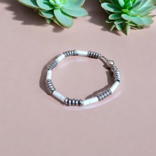 Mga Doğaltaş Havlit Bileklik Hematit Bileklik Mıknatıs Klipsli Bileklik Tak Çıkar Bileklik Özgüven Bileklik