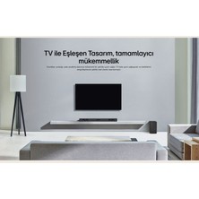 LG Ev Sinema Sistemi - Soundbar 300W 2.1 Kanal , Optik, USB , Bluetooth Akıllı Bağlantı Adaptif Ses Kontrolü Kaliteli Bas ve Tizler